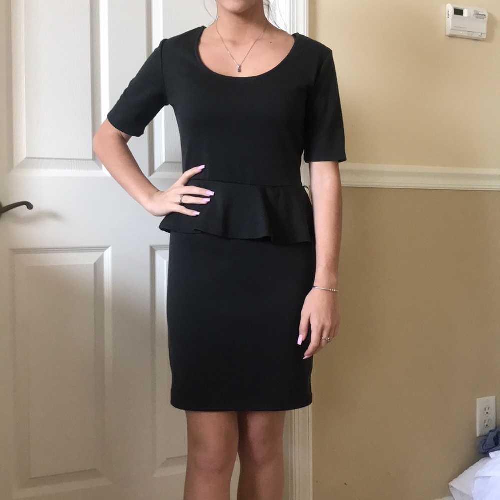 Peplum dress